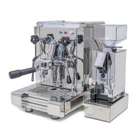 BFC GIOVE Edelstahl Siebträger Espressomaschine, 1 Gr., Levetta.