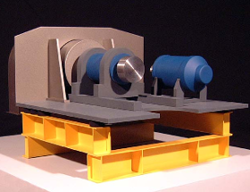 Modell einer Zentrifuge