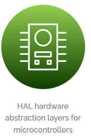 HAL hardware abstraction layers for microcontrollers