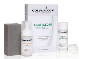 Colourlock Glattleder Pflegeset mit Protector