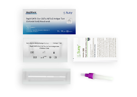 MedRhein Suny SARS-CoV-2&Flu A&Flu B Antigen Selbsttest CE2934 Combotest 1 er