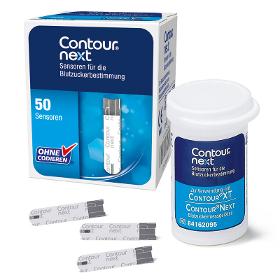 CONTOUR®  NEXT Sensoren Blutzuckerteststreifen (50 T.)