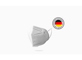 FFP2 Atemschutzmaske Made in Germany CE0598 hergestellt in D