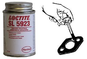 Loctite 5923 - Pinseldose 117 ml  Dichtmasse
