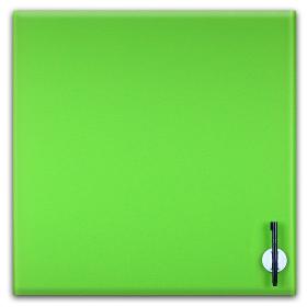 Glas Magnettafel 45x45cm Farbe: Limegreen