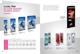 Lucky Star EZ TUBE BANNER STANDS SERIES