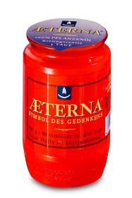 Aeterna Öl-Licht Nr. 2 / Nr. 3 aus 100 % reinem Pflanzenöl