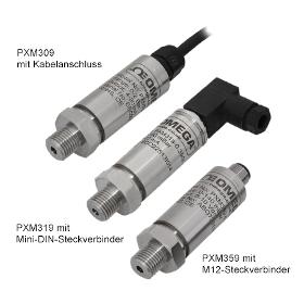 Drucktransmitter / Druckaufnehmer PXM309, PXM319, PXM359