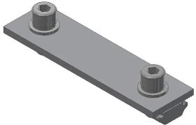 Aluminiumprofil Profilverbinder Schienenverbinder