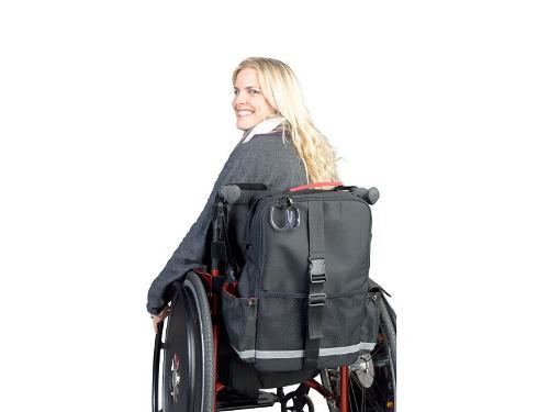 Taschen und Rucksäcke für Rollstuhlfahrer