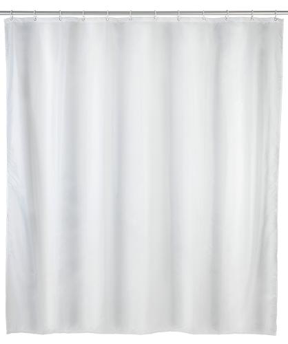 Duschvorhang Uni Weiß, 180 x 200 cm