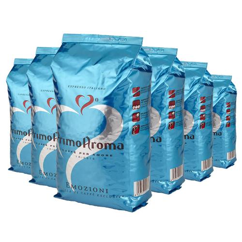 Primo Aroma Caffe: Emozioni Blue 6x1000g