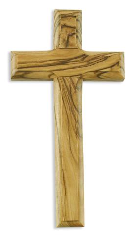 Holzkreuz aus Olivenholz / Wandkreuz / Devotionalien
