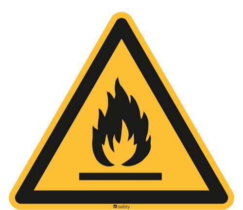 [W021]  Warnung vor feuergefährlichen Stoffen