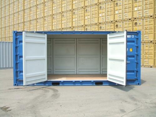 Double-Side-Door-Container
