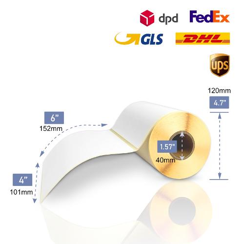 Hochwertige Versandetiketten für DHL, DPD, UPS & GLS