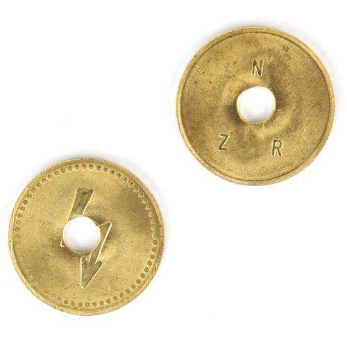 NZR Wertmarken Waschmarken für Münzzeitzähler, Münzzähler