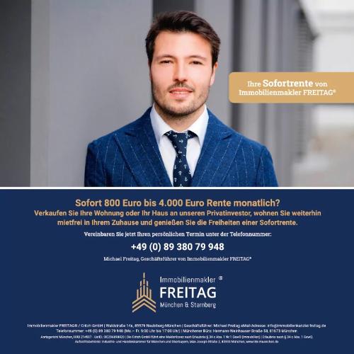 Immobilienverrentung FREITAG® - München & Bayern - Immobilie