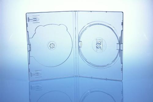 AMARAY DVD Box 2-fach - 14mm - FOF - transparent - bulkware