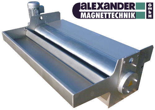 Magnetfilterautomat mit Neodym-Magnetwalze / Magnetabscheider / Magnetseparator  - direkt vom Hersteller!
