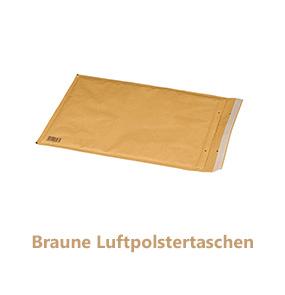 Luftpolstertaschen in weiß / braun in 11 verschiedenen Größen