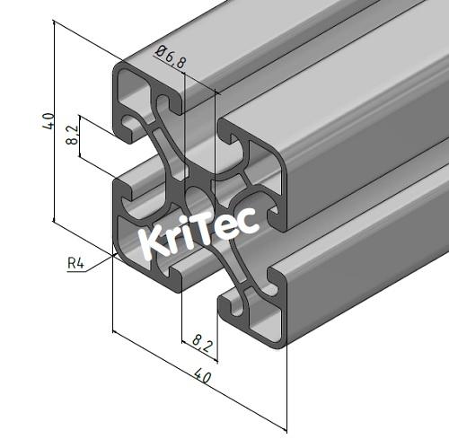 KriTec Profile 8 40x40