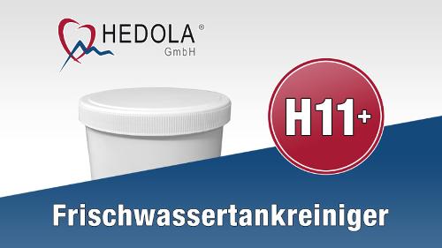 H 11+ – Frischwassertankreiniger