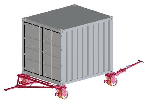 Containerrollensatz 24 t