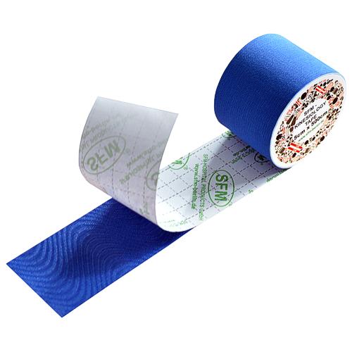 SFM Kinesiologie Tape in Folie 5cmx5m blau (1)