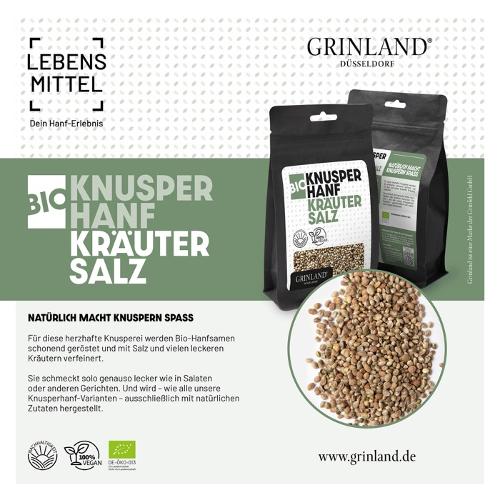 Bio-Knusperhanf Kräuter & Salz