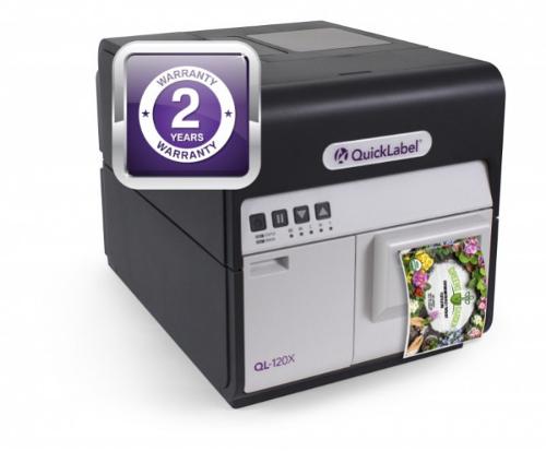QL-120X Premium Inkjet-Farbetikettendrucker (CMYK)