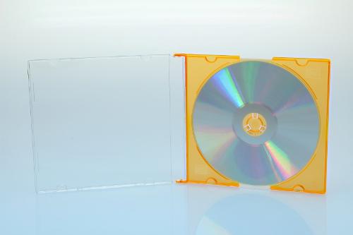 CD Slimcase - 5.2mm - gelb - bulkware