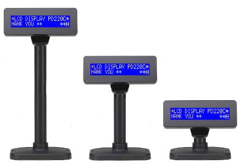 VP220C2, LCD Kundenanzeige, VFD-Anzeigen für Kassen