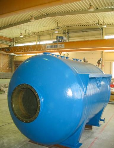 GRP pressure vessels and tanks
