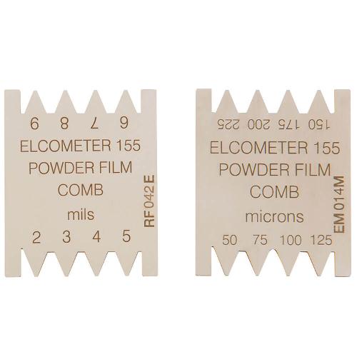 Elcometer 155 Filmkamm für ungebranntes Pulver