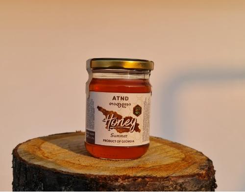 ATND Honey 307g Natürlicher georgischer Sommerhonig 