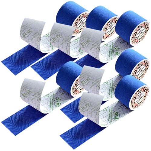 SFM Kinesiologische Tapes in Folie 5cmx5m blau (6)