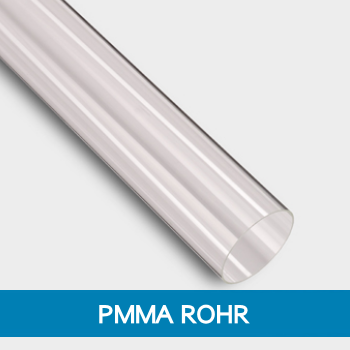 PMMA Rohr / Kunststoffrohr / Fahrrohr / Rohrpostrohr