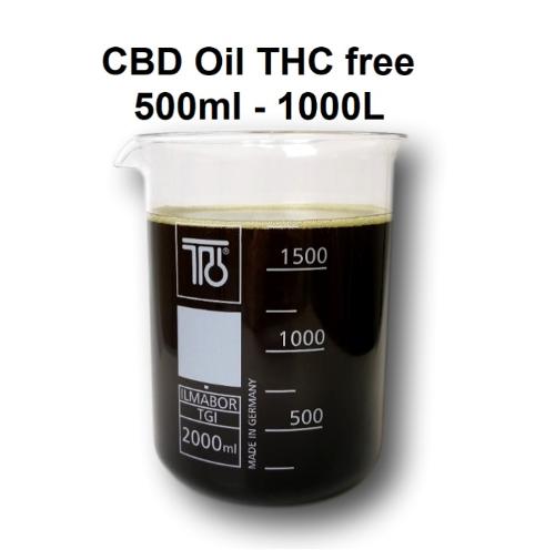 CBD Öl 10% THC frei - 1 Liter 