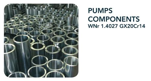 Komponenten für Pumpen