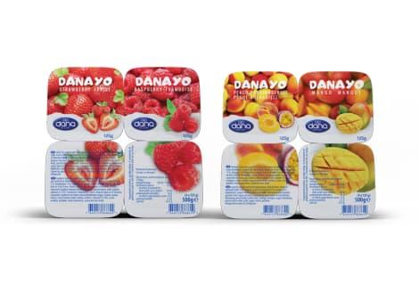 DANAYO Joghurt-Fruchtmischung mit langer Haltbarkeit