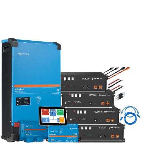 Offgridtec Backup-Kit 19,2kWh Pylontech Akku -Wechselrichter