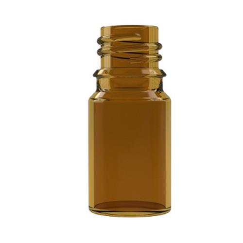 Braunglasflasche 5 ml mit DIN18-Halsabschluss – 50 mm