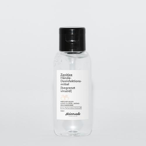 Zanitize Hände-Desinfektionsmittel - 50 ml (Gel/flüssig)