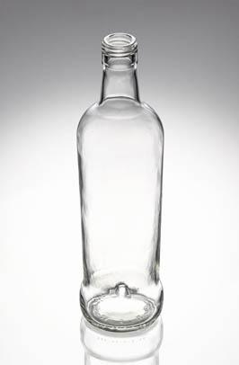 Carambola-Flasche 700 ml weiß Stelcap 31,5 Mündung