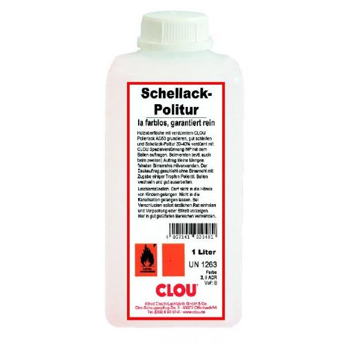 CLOU Schellack-Politur farblos