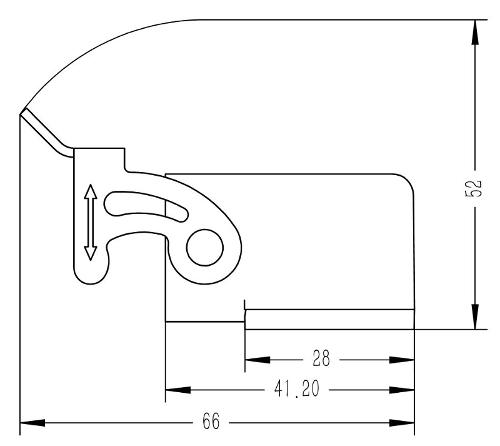 schwere Industrie-Steckverbinder Conmate (Typ: 3A, Gehäuse)