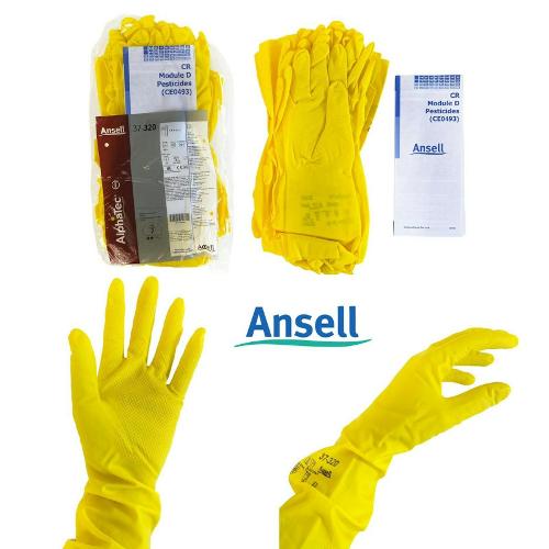 Ansell AlphaTec 37-320 Arbeitshandschuhe Schutzhandschuhe Reinigungshandschuhe