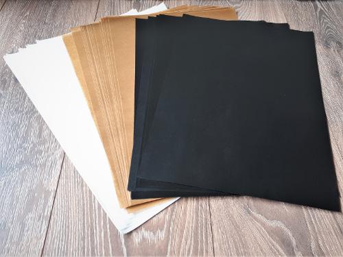 Ronden aus den gängigen Papierqualitäten wie z.B. Wachspapieren, Pergamentersatz oder Backpapier