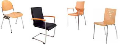 Stühle und Tische - Gößnitzer Stahlrohrmöbel